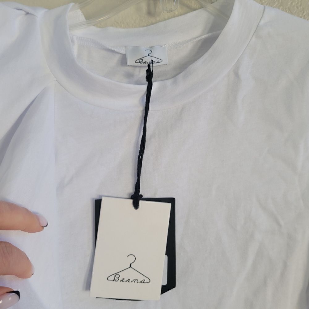 Berna ruffle t-shirt New M - Picture 6 of 12